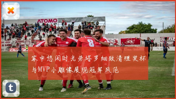 家中悠闲时光劳塔罗细致清理奖杯与MVP小雕像展现冠军风范